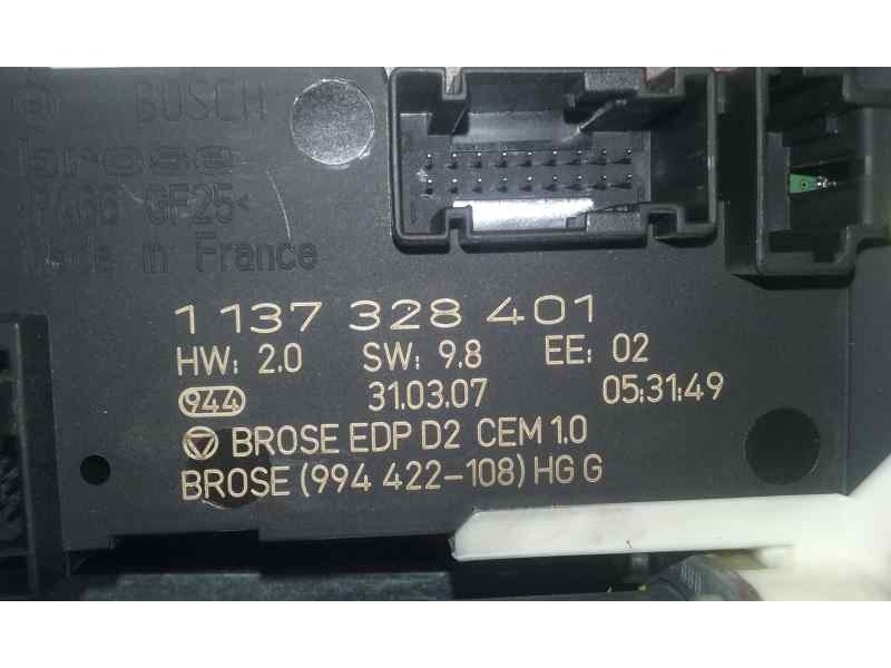 Recambio de motor elevalunas delantero izquierdo para peugeot 407 st confort referencia OEM IAM 9663036680 2 CLAVIJAS 