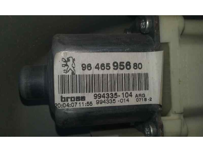 Recambio de motor elevalunas trasero izquierdo para peugeot 407 st confort referencia OEM IAM 9646595680 6 PINS 