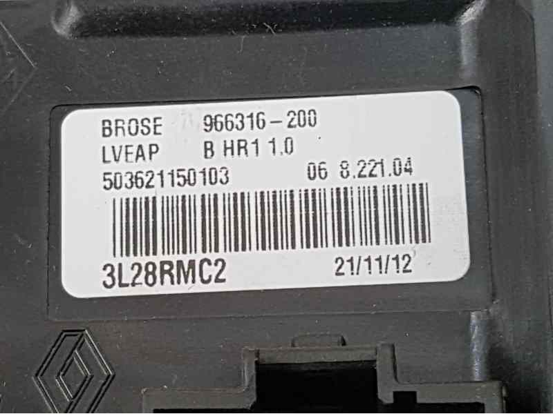 Recambio de motor elevalunas delantero izquierdo para renault megane iii berlina 5 p dynamique referencia OEM IAM 807310246R 966
