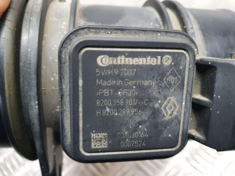 Recambio de caudalimetro para renault laguna iii dynamique tomtom referencia OEM IAM 8200358901C 5WK97007 CONTINENTAL