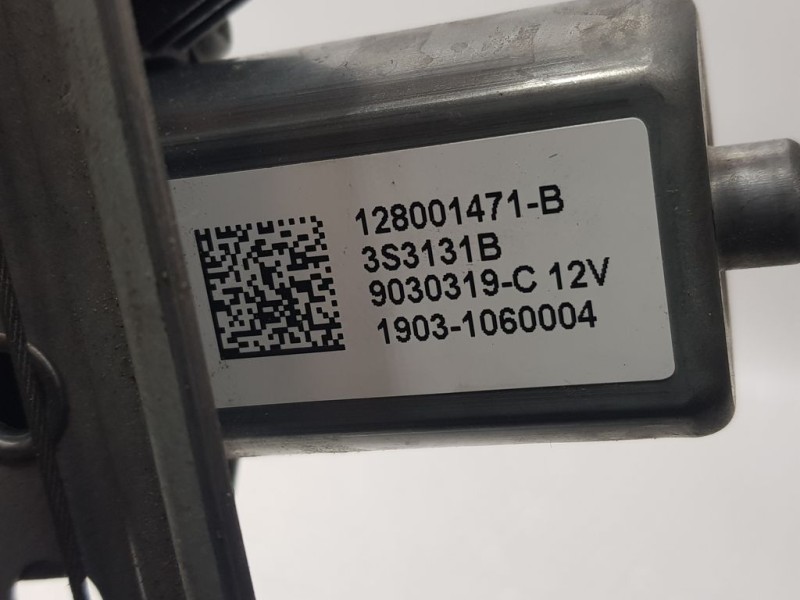 Recambio de elevalunas trasero derecho para dacia lodgy ambiance referencia OEM IAM 128001471B 1903160004 ELECTRICO 2 PINS