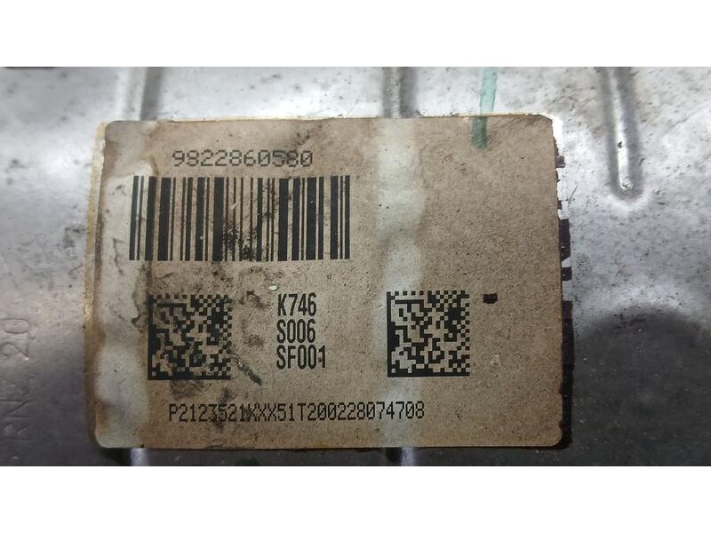 Recambio de filtro de particulas para citroën grand c4 spacetourer van (3a_, 3e_) bluehdi 130 referencia OEM IAM 9822860580  K74