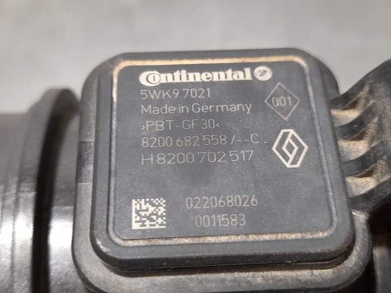 Recambio de caudalimetro para dacia sandero stepway referencia OEM IAM 022068026  