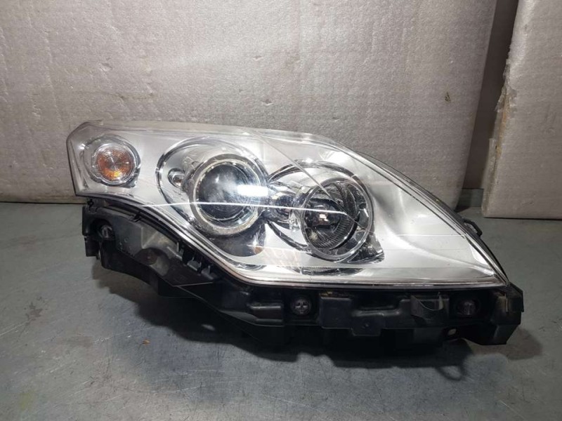 Recambio de faro derecho para renault laguna iii dynamique tomtom referencia OEM IAM 260100038R  RAYADO , PATA TOCADA