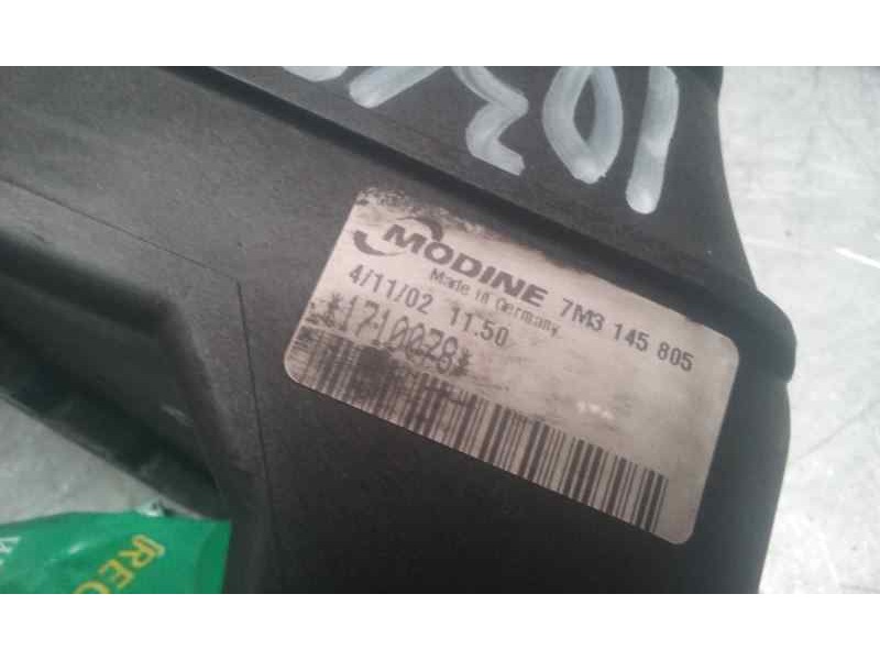 Recambio de intercooler para seat alhambra (7v9) stella referencia OEM IAM 7M3145805  MODINE