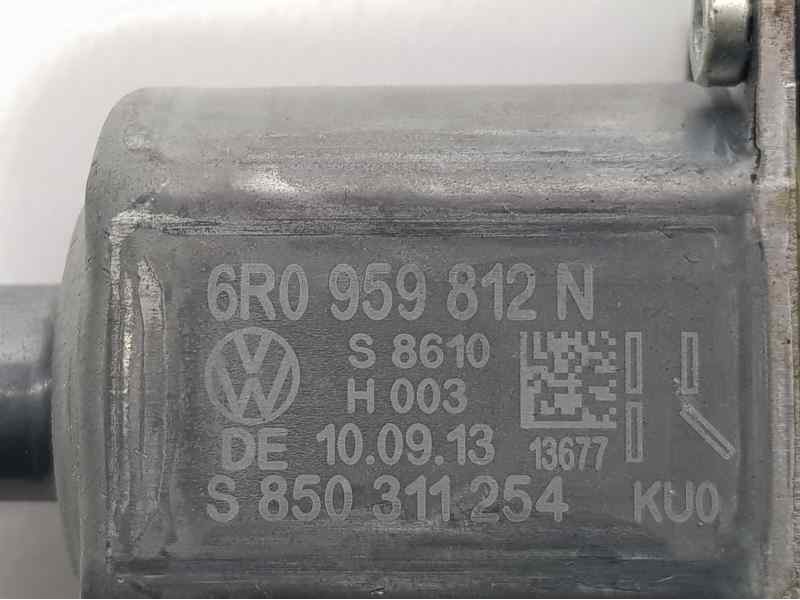 Recambio de elevalunas trasero derecho para volkswagen polo (6r1) advance referencia OEM IAM 6R0959812N 5 PINS ELECTRICO