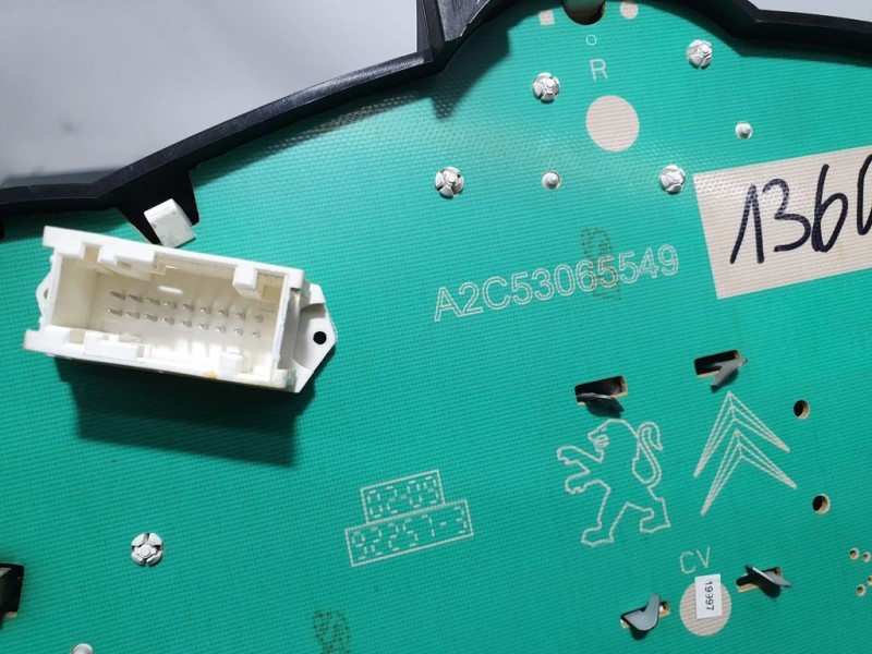 Recambio de cuadro instrumentos para peugeot 207 confort referencia OEM IAM A2C53065549  