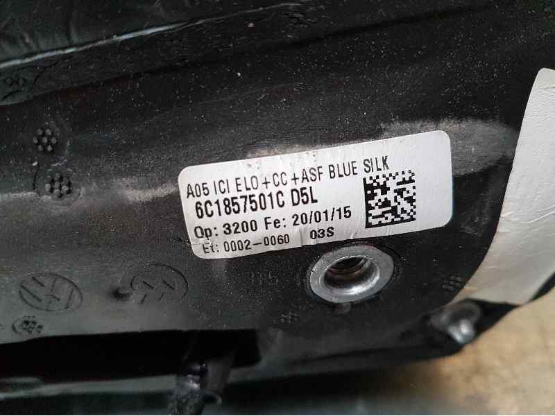 Recambio de retrovisor izquierdo para volkswagen polo (6c1) advance bluemotion referencia OEM IAM 6C1857501C 6 CABLES ELECTRICO