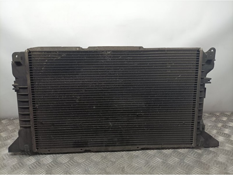 Recambio de radiador agua para ford transit, caja abierta 1995 ft 190 2.5 largo referencia OEM IAM 23E95CAB65H  