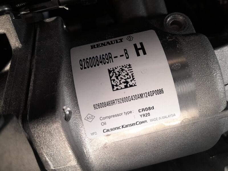 Recambio de compresor aire acondicionado para dacia sandero iii 1.0 tce 100 eco-g referencia OEM IAM 926008469R  