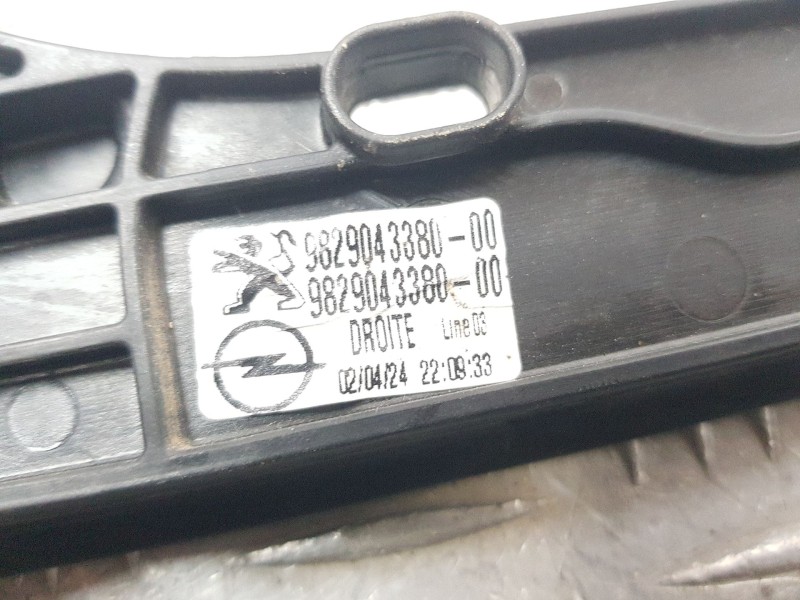 Recambio de elevalunas delantero derecho para opel corsa f (p2jo) 1.2 (68) referencia OEM IAM 9829043380 6 PINS 