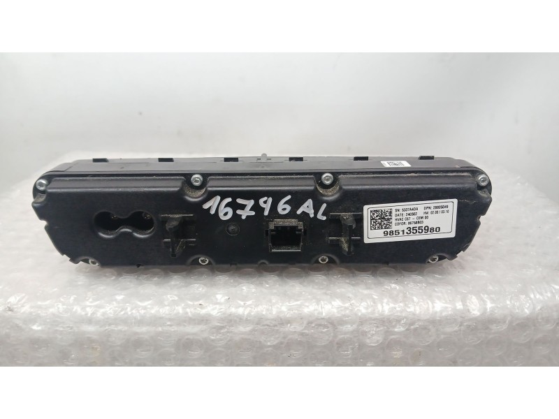 Recambio de mando calefaccion / aire acondicionado para opel corsa f (p2jo) 1.2 (68) referencia OEM IAM 9851355980 86758B03 2880