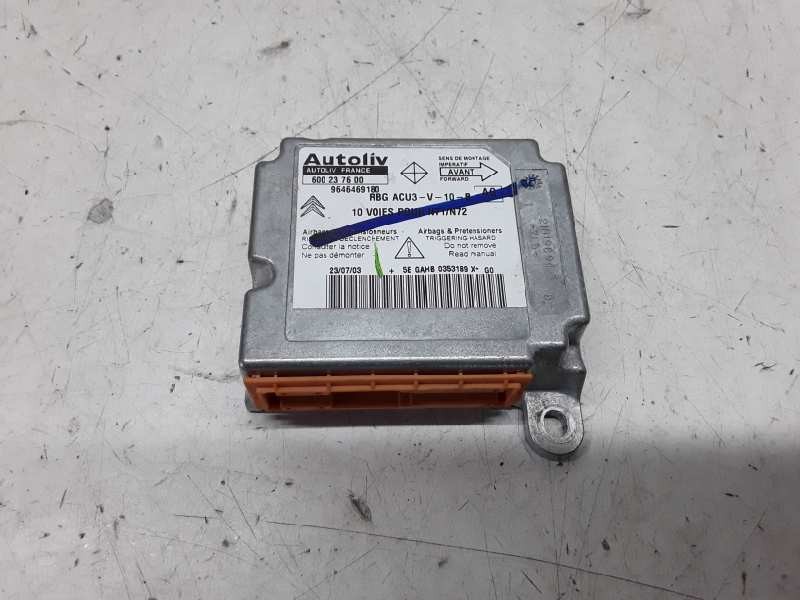 Recambio de kit airbag para citroën xsara berlina 1.6 attraction referencia OEM IAM 600237600  