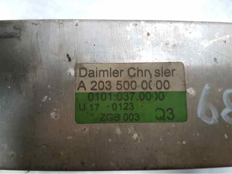 Recambio de intercooler para mercedes-benz clase c (w203) berlina 200 compressor (203.045) referencia OEM IAM A2035000000 010103