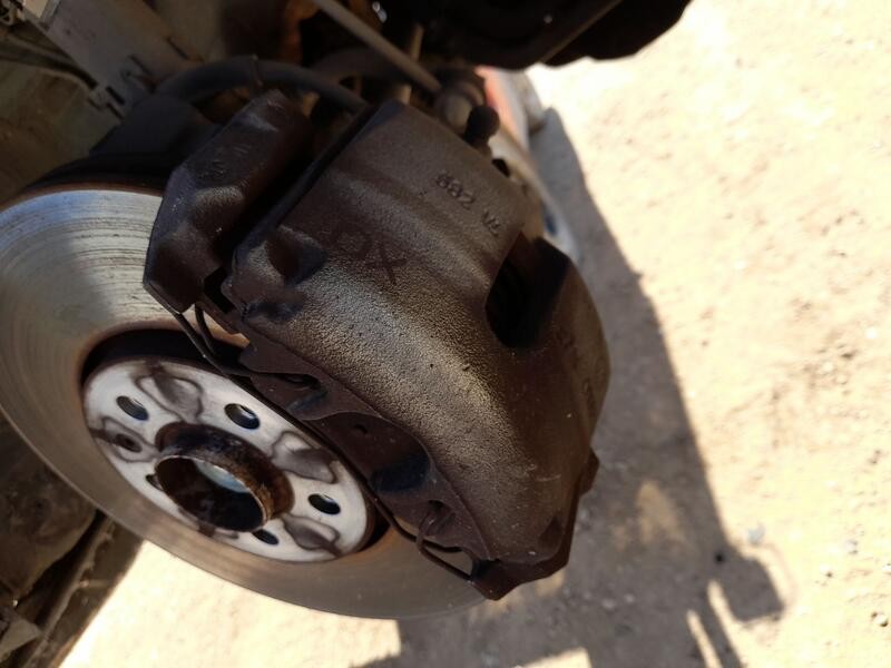 Recambio de pinza freno delantera derecha para seat ibiza iv (6j5, 6p1) 1.6 tdi referencia OEM IAM 1K0615124E  