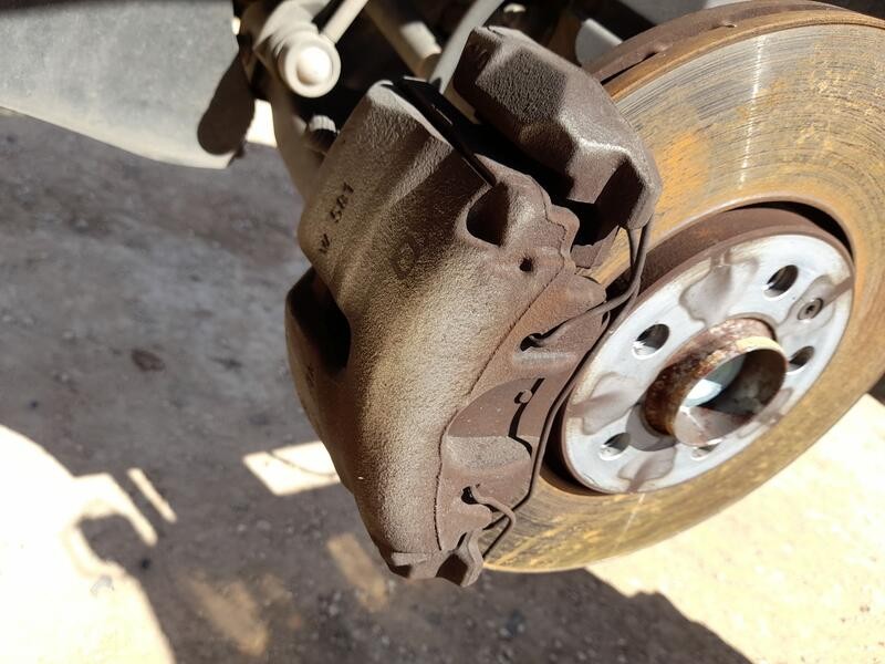 Recambio de pinza freno delantera izquierda para seat ibiza iv (6j5, 6p1) 1.6 tdi referencia OEM IAM 1K0615123E  