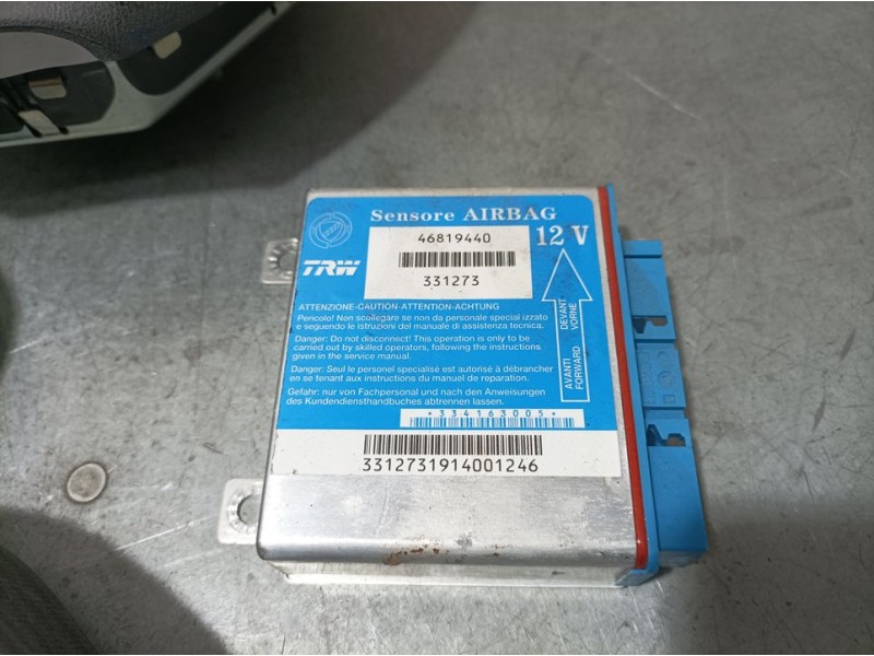 Recambio de kit airbag para fiat panda (169) 1.2 8v climbing 4x4 referencia OEM IAM   AIRBAG CONDUCTOR TOCADO SIN CARRETE