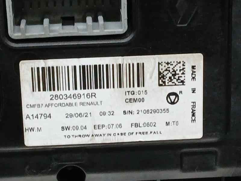 Recambio de sistema navegacion gps para renault clio v experience referencia OEM IAM 280346916R 2106290355 