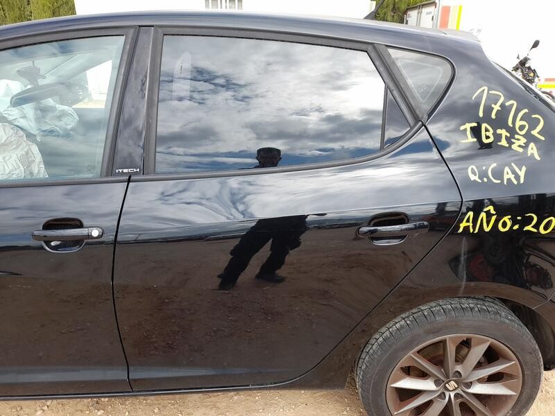Recambio de puerta trasera izquierda para seat ibiza iv (6j5, 6p1) 1.6 tdi referencia OEM IAM 6J4833055  
