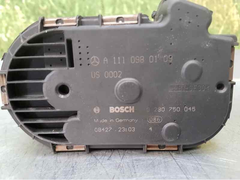 Recambio de caja mariposa para mercedes-benz clase c (w203) berlina 200 compressor (203.045) referencia OEM IAM A1110980109 0280