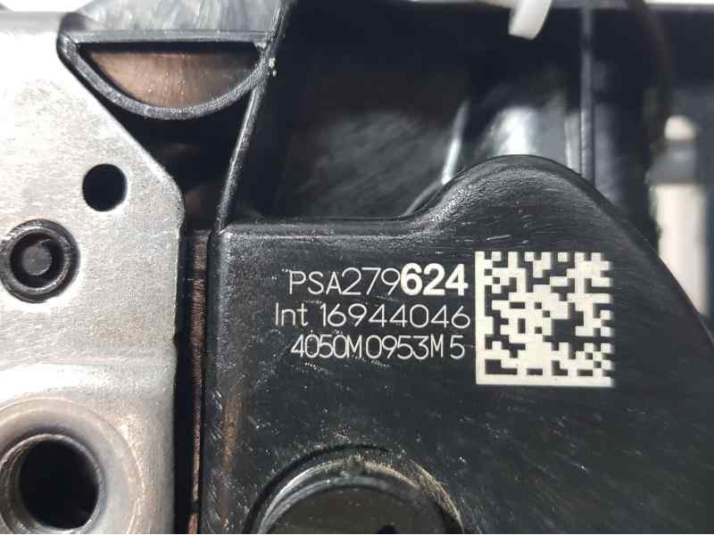 Recambio de cerradura puerta delantera derecha para citroën c5 aircross feel referencia OEM IAM 279624 6 PINS 