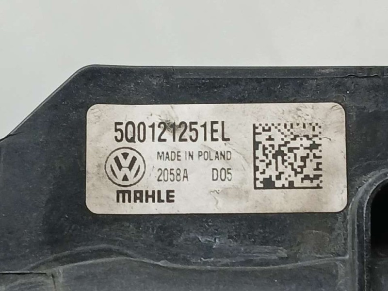 Recambio de radiador agua adicional para seat leon st (5f8) reference referencia OEM IAM 5Q0121251EL 2058AD05 MAHLE