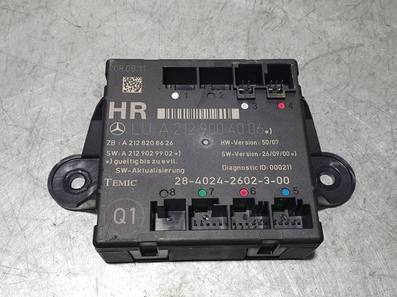 Recambio de modulo electronico para mercedes-benz clase c (w204) lim. c 220 cdi blueefficiency (204.002) referencia OEM IAM A212