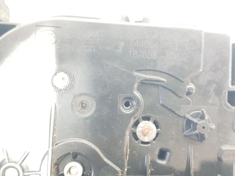 Recambio de cerradura puerta delantera izquierda para bmw x1 (u11) sdrive 18 i referencia OEM IAM 7445041 5 PINS 