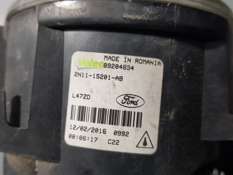 Recambio de faro antiniebla izquierdo para ford fiesta (ccn) trend referencia OEM IAM 2N1115201AB 89204834 VALEO