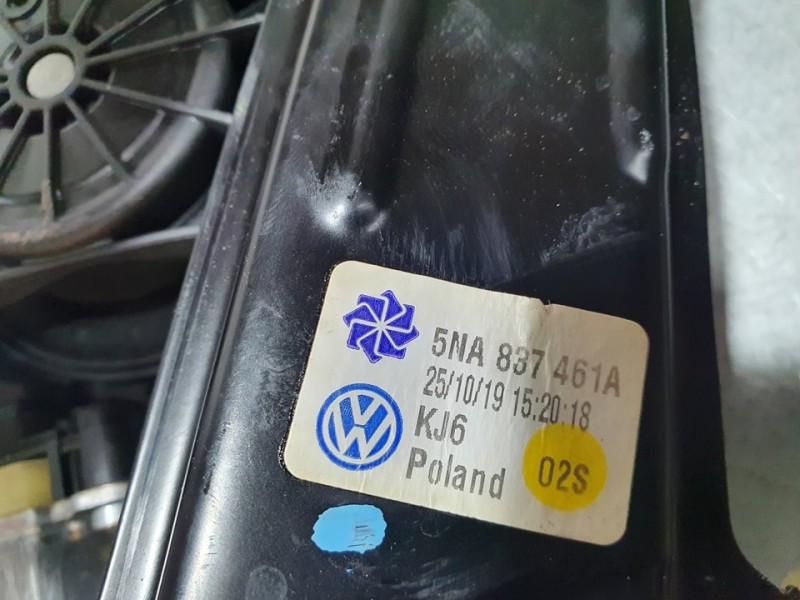 Recambio de elevalunas delantero izquierdo para volkswagen tiguan advance bmt referencia OEM IAM 5NA837461A  ELECTRICO 2 PINES