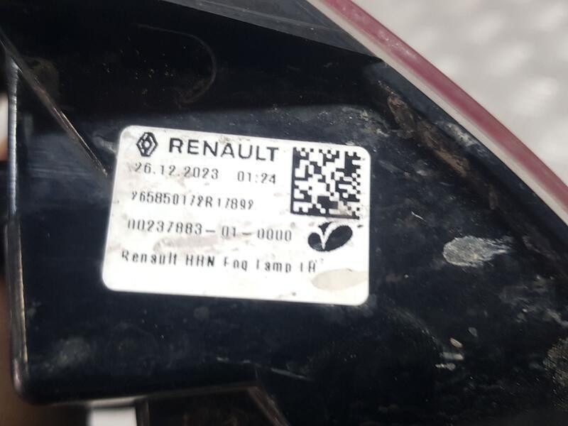 Recambio de piloto trasero izquierdo paragolpes para renault austral techno referencia OEM IAM 265850172R  LED ROZADO