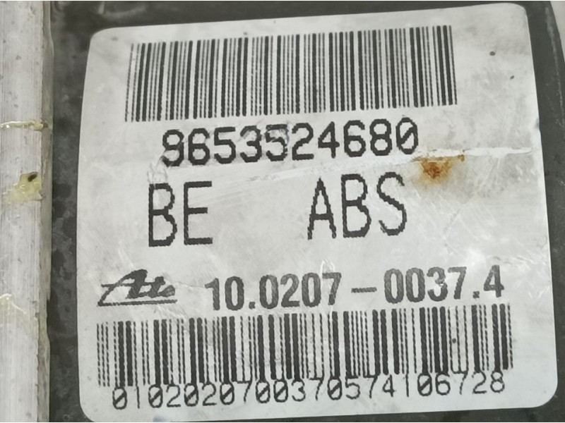 Recambio de abs para citroën c3 1.4 hdi sx plus referencia OEM IAM 9653524680 10020700374 ATE