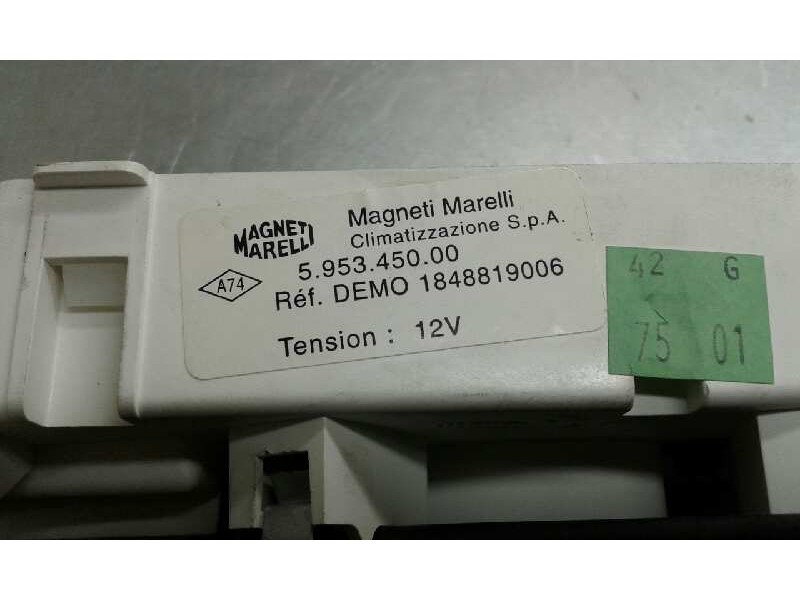 Recambio de mando calefaccion / aire acondicionado para renault clio ii fase i (b/cbo) 1.9 dti diesel referencia OEM IAM 5953450