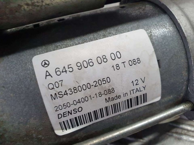Recambio de motor arranque para mercedes-benz clase gla (w156) gla 200 cdi (156.908) referencia OEM IAM A6459060800 MS4380002050