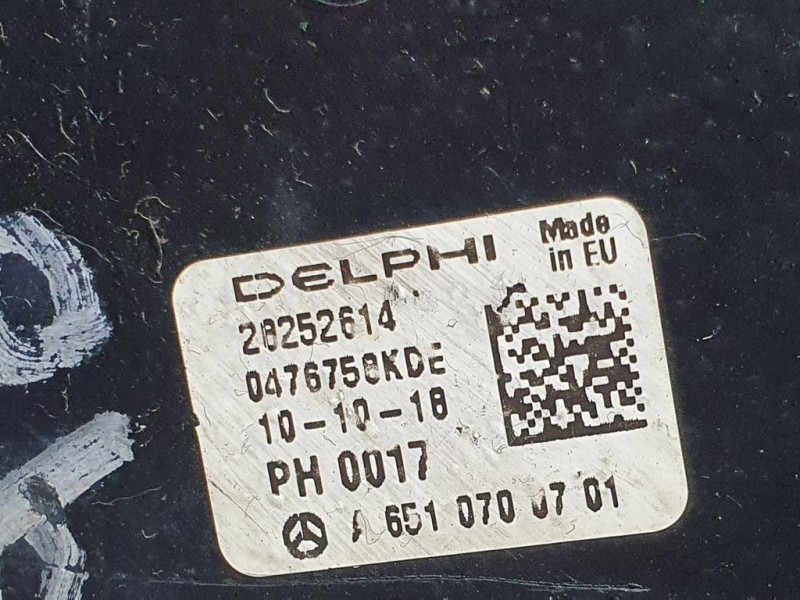 Recambio de bomba alta presion para mercedes-benz clase e (w212) lim. 220 cdi blueefficiency (212.002) referencia OEM IAM A65107
