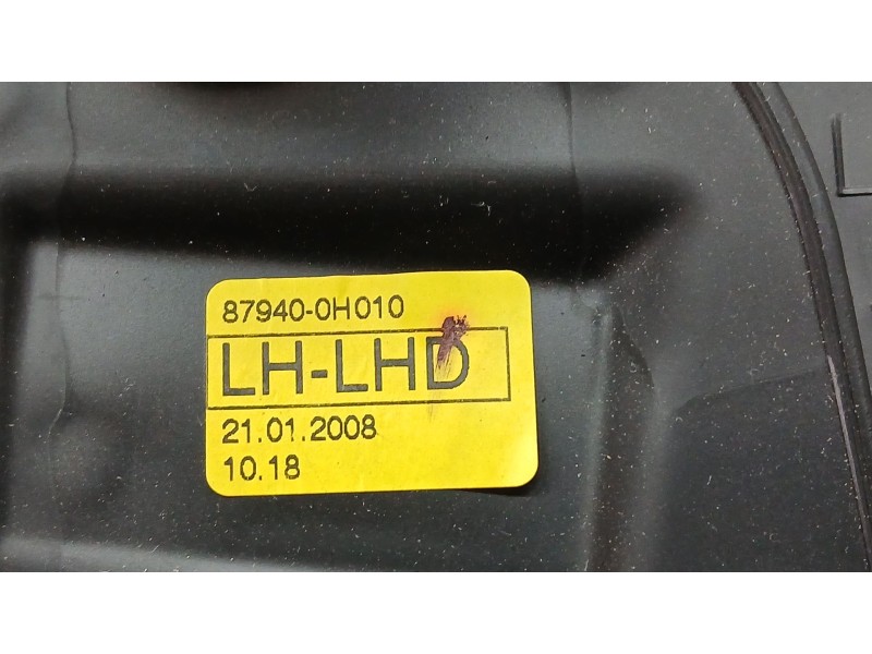 Recambio de retrovisor izquierdo para citroën c1 (pm_, pn_) 1.0 referencia OEM IAM 8153YW C/ MANDO Y ROZADO 