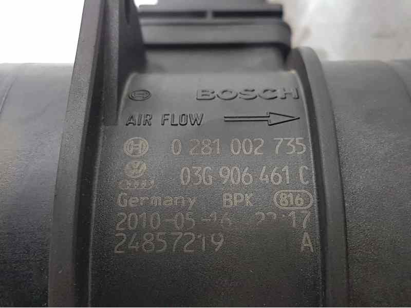 Recambio de caudalimetro para volkswagen passat berlina (3c2) advance plus referencia OEM IAM 03G906461C 0281002735 BOSCH
