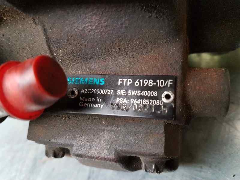 Recambio de bomba alta presion para ford fusion (cbk) 1.4 tdci cat referencia OEM IAM 9641852080 A2C20000727 SIEMENS