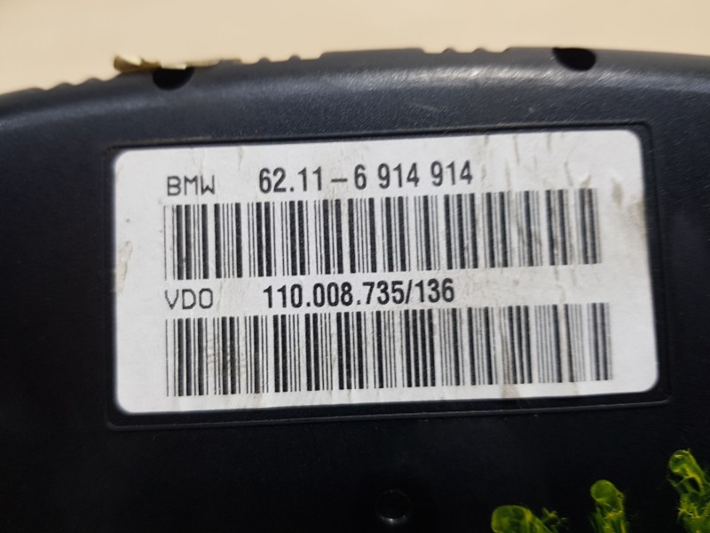 Recambio de cuadro instrumentos para bmw serie 5 berlina (e39) 520d exclusive referencia OEM IAM 62116914914  