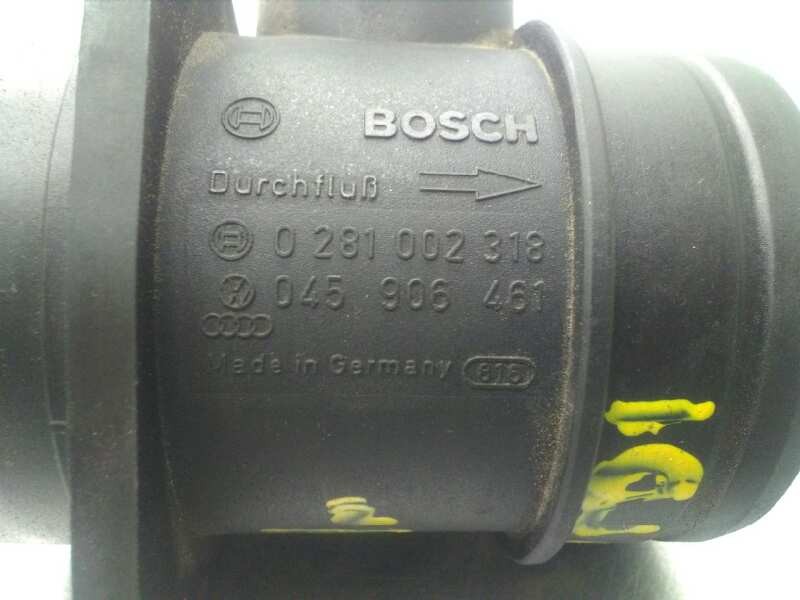Recambio de caudalimetro para volkswagen polo berlina (6n2) 1.4 tdi referencia OEM IAM 045906461 0281002318 BOSCH