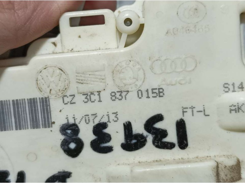 Recambio de cerradura puerta delantera izquierda para volkswagen passat variant (365) highline bluemotion referencia OEM IAM 3C1