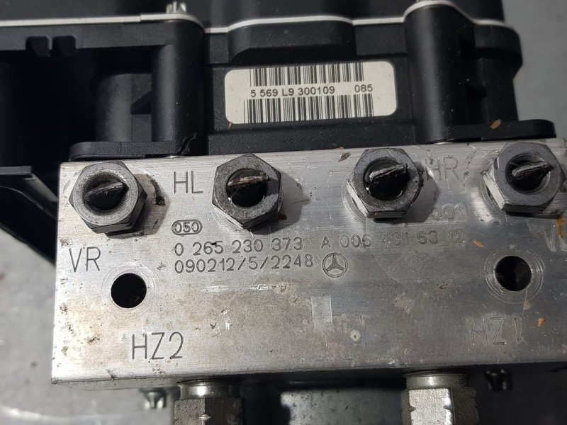 Recambio de abs para mercedes-benz clase b (w245) 180 cdi (245.207) referencia OEM IAM A0064316312 0265230373 BOSCH