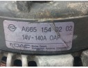 Recambio de alternador para ssangyong kyron 2.7 xdi 4x4 referencia OEM IAM A6651540202 DAC 