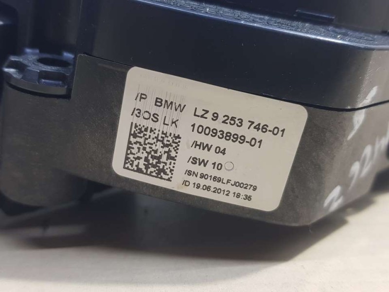 Recambio de mando luces y limpia para bmw serie 3 lim. (f30) 316d referencia OEM IAM 9253746 10093899 