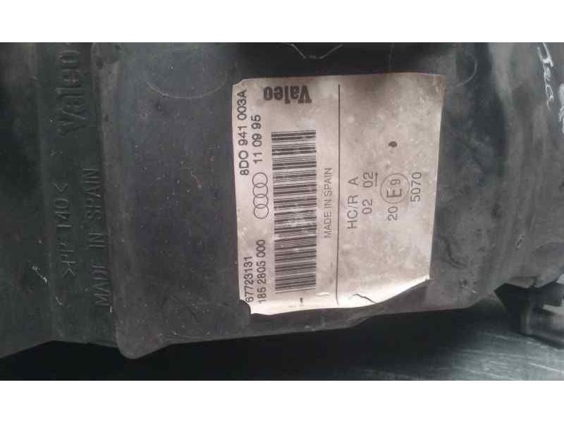 Recambio de faro izquierdo para audi a4 berlina (b5) 1.9 tdi referencia OEM IAM 8D0941003A 1852805000 VALEO
