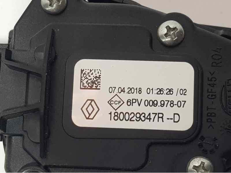 Recambio de potenciometro pedal para renault clio iv life referencia OEM IAM 180029347RD  