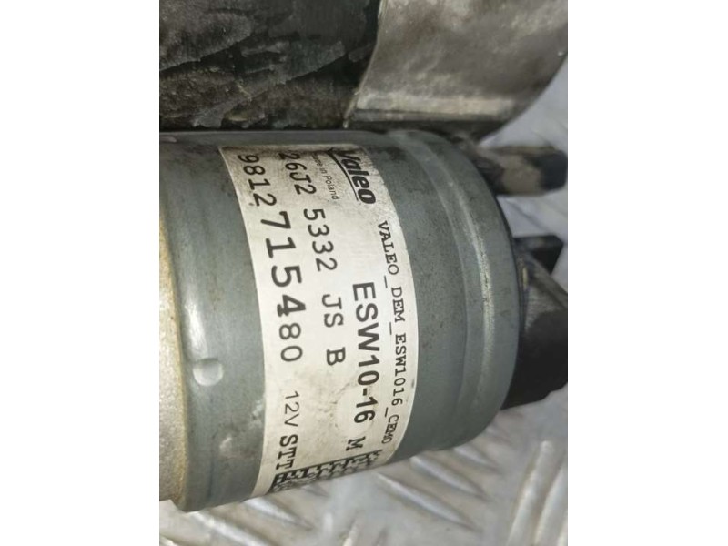Recambio de motor arranque para citroën c4 1.2 12v e-thp pure tech referencia OEM IAM 9812715480 ESW1016 VALEO