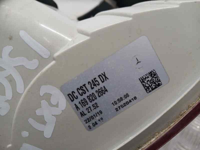 Recambio de piloto trasero derecho para mercedes-benz clase b (w245) 180 cdi (245.207) referencia OEM IAM A1698202664  EXTERIOR