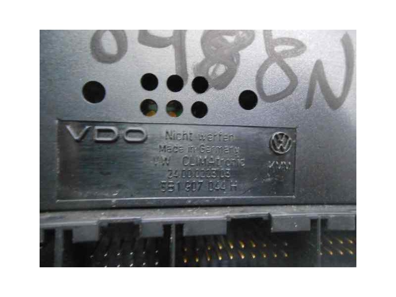 Recambio de mando climatizador para volkswagen passat berlina (3b3) trendline referencia OEM IAM 2400022303 3B1907044H VDO