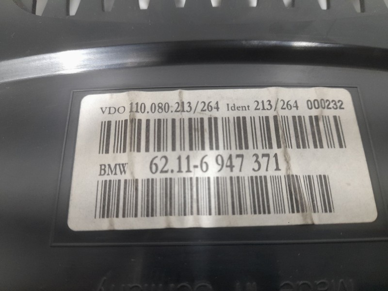 Recambio de cuadro instrumentos para bmw 5 (e60) 530 d referencia OEM IAM 62116947371 110080213 VDO